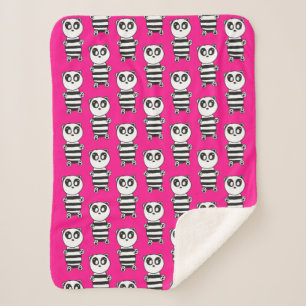 Manta Sherpa Panda Kids