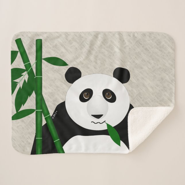 Manta Sherpa Panda Small Sherpa Blanket (Anverso (horizontal))