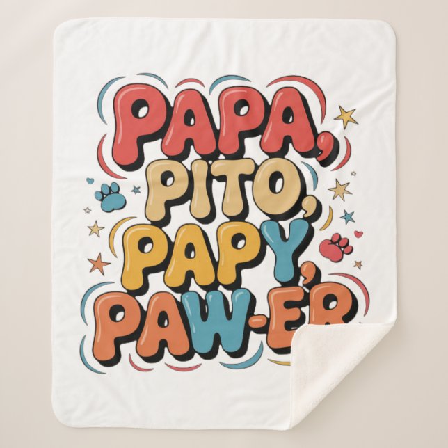 Manta Sherpa Papa Pito Pappy Pawer (Anverso)