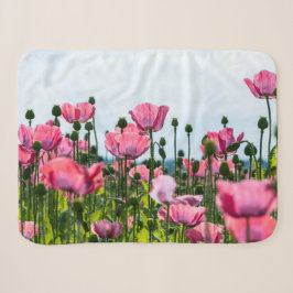 Manta Sherpa Papas rosadas