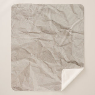 Manta Sherpa Papel de envoltura de textura de papel