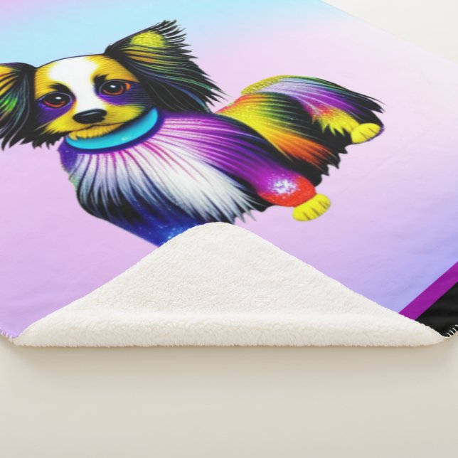 Manta Sherpa Papillion Pop Art Pastel (3/4)