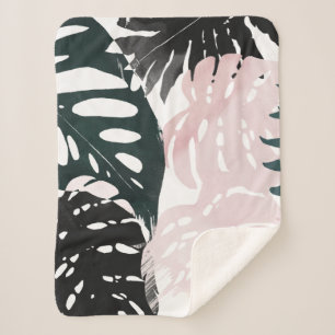 Manta Sherpa Paradise Palm Fronds