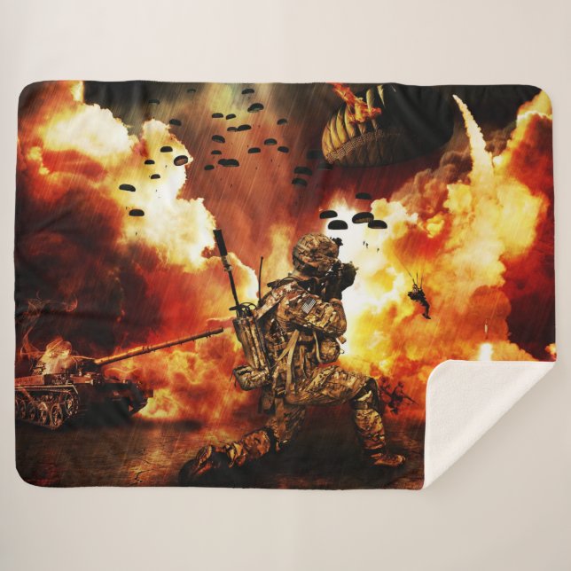 MANTA SHERPA PARATROÓPICOS DEL APOCALIPPSO (Anverso (horizontal))