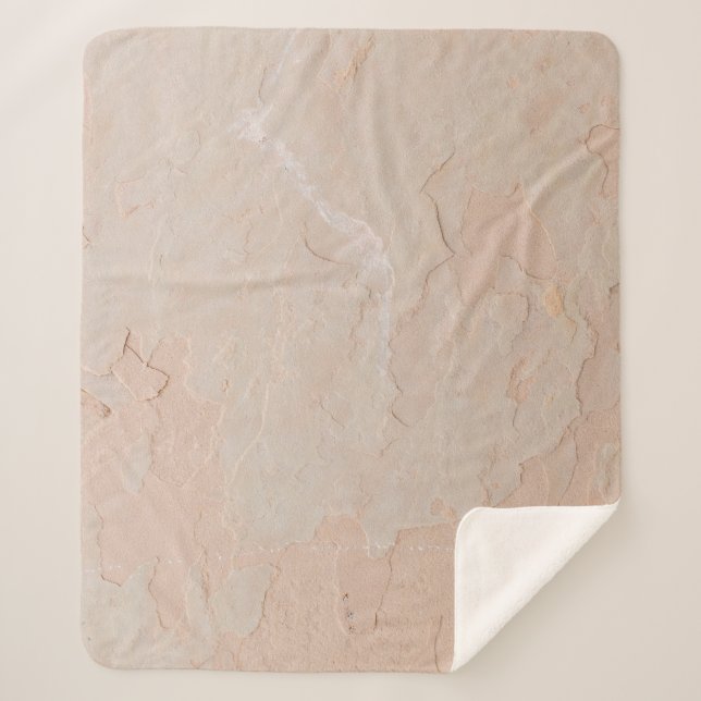 Manta Sherpa Pared neutra (Anverso)