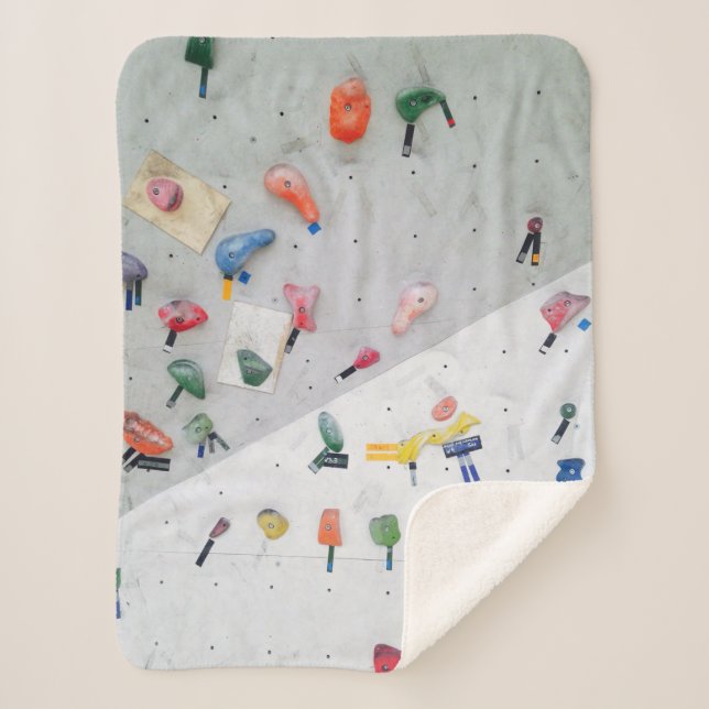 Manta Sherpa Pared trepando pared interior (Anverso)
