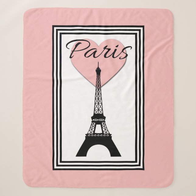 Manta Sherpa París (Anverso)