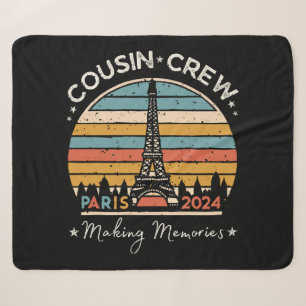 Manta Sherpa París Francia Creando Recuerdos 2024