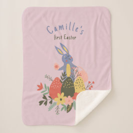 Manta Sherpa Pascua recién nacida para bebé