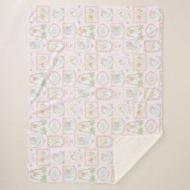 Manta Sherpa Pastel Nativity Scenes