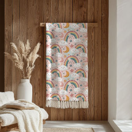 Manta Sherpa Pastel Sky Blanket Cozy Sherpa for Special Kids