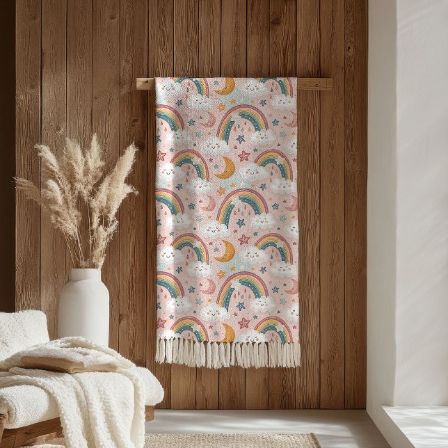 Manta Sherpa Pastel Sky Blanket Cozy Sherpa for Special Kids (Pastel Sky Blanket Cozy Sherpa for Special Kids)