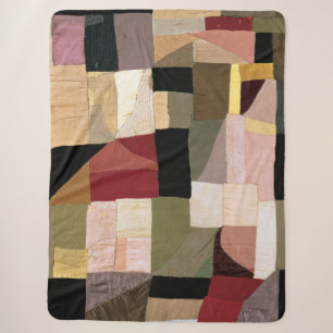 Manta Sherpa Patchwork (cuna del hijo) Sonia Delaunay