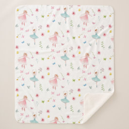 Manta Sherpa Patrón Ballerina