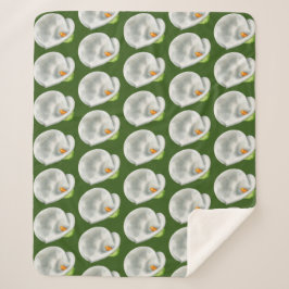 Manta Sherpa Patrón Calla Lilly