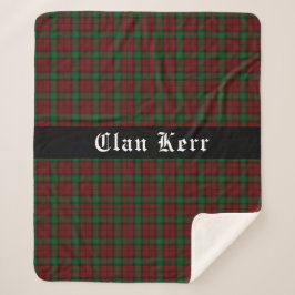 Manta Sherpa Patrón Clan Kerr Tartan