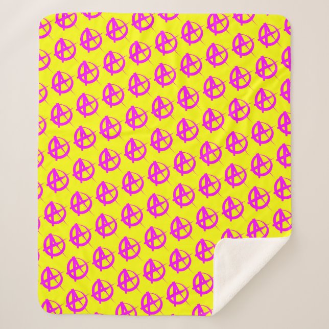 Manta Sherpa Patrón de anarquía (Anverso)