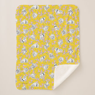 Manta Sherpa Patrón de caracteres Johnny Bravo