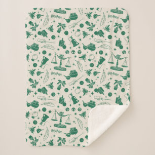 Manta Sherpa Patrón de club de clase HOGWARTS™