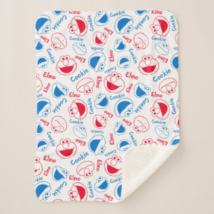 Manta Sherpa Patrón de cómics de Om Nom Nom