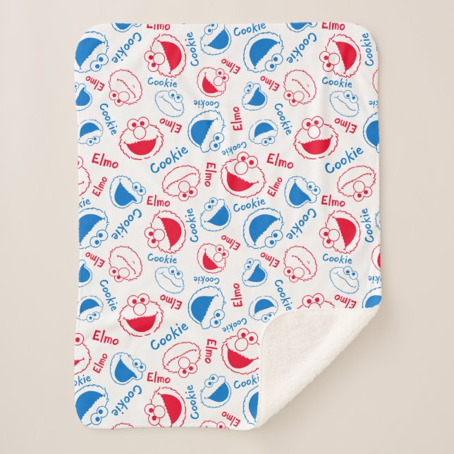 Manta Sherpa Patrón de cómics de Om Nom Nom (Anverso)