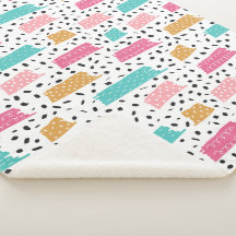 Patrón de Doodle abstracto corto