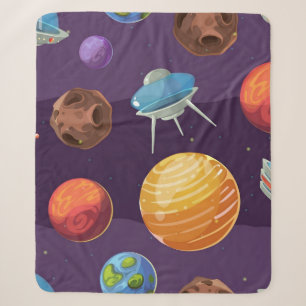 Manta Sherpa Patrón de espacio
