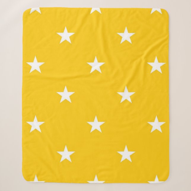 Manta Sherpa Patrón de estrellas (Anverso)