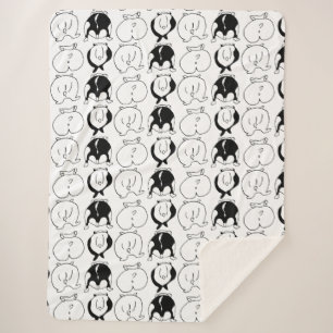 Manta Sherpa Patrón de manchas de hámster