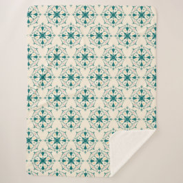 Manta Sherpa Patrón de Mandala Sherpa Blanket