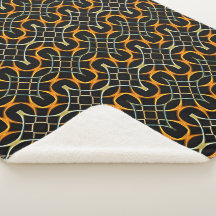 Patrón de nudos celtas metalizado modernos