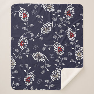 Manta Sherpa patrón de paisajes en la marina