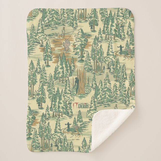 Manta Sherpa Patrón de pesca forestal de TI (Anverso)