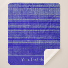 Manta Sherpa Patrón de rayas púrpura con problemas de bonito