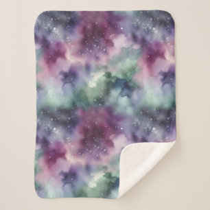 Manta Sherpa Patrón de Tapiz Celestial