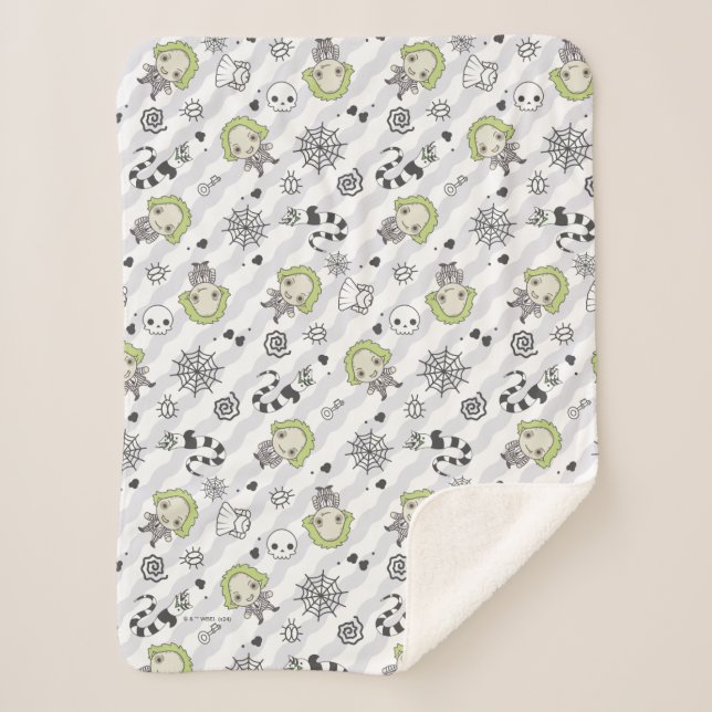 Manta Sherpa Patrón de zumo de alcohol (Anverso)