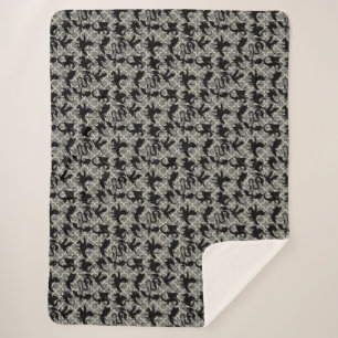 Manta Sherpa Patrón Dragon 01.wx4x4.azul Gris BG