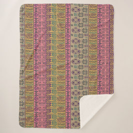 Manta Sherpa Patrón étnico tribal