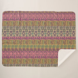 Manta Sherpa Patrón Étnico Tribal