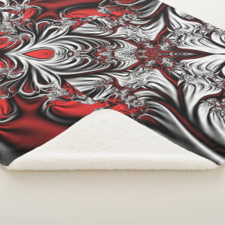 Manta Sherpa patrón fractal