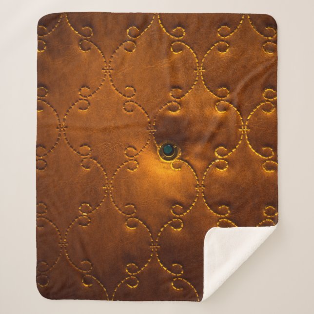 Manta Sherpa Patrón genuino de puerta tapicera de la puerta de  (Anverso)