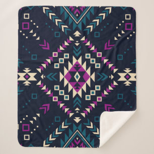 Manta Sherpa Patrón ininterrumpido de las etnias tribales 6