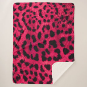 Manta Sherpa Patrón Leopard