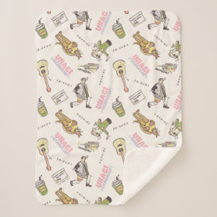 Manta Sherpa Patrón Personalizado de FRIENDS™ Tan