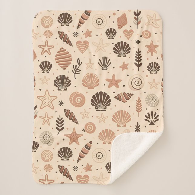 Manta Sherpa Patrón sin foco (Anverso)