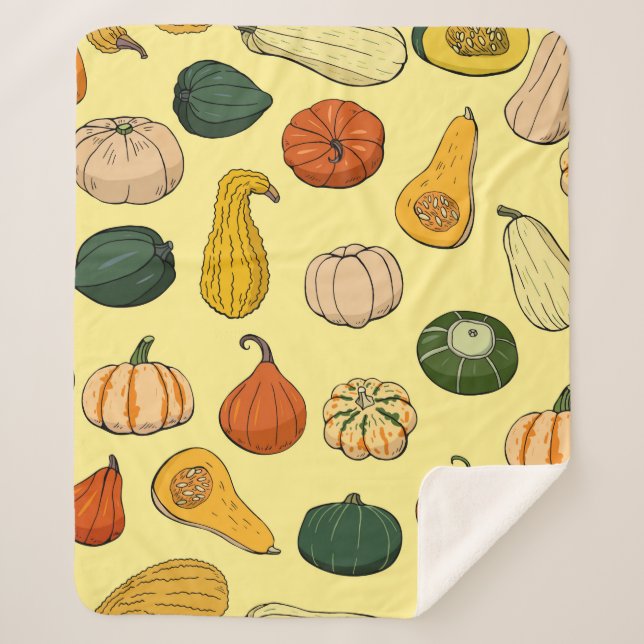 Manta Sherpa Patrón sin soldadura con escuadrones dibujados a m (Anverso)