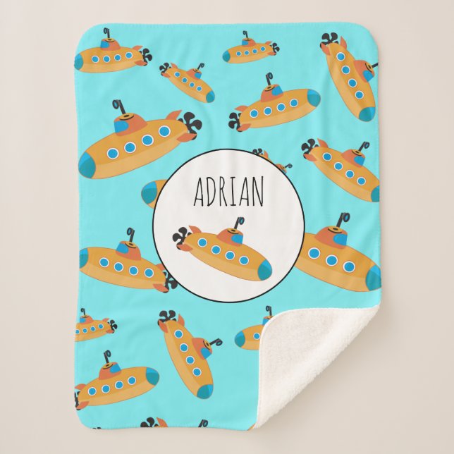 Manta Sherpa Patrón submarino de corte (Anverso)