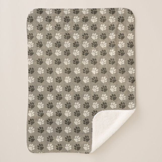 Manta Sherpa Paws (Anverso)