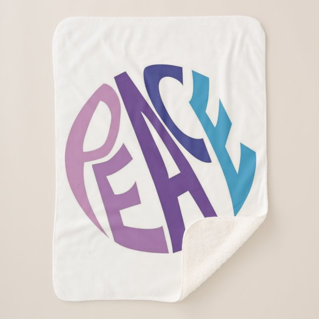 MANTA SHERPA PAZ (Anverso)