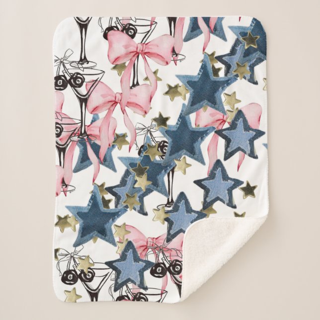 Manta Sherpa Pequeño Sherpa Blanket (Anverso)